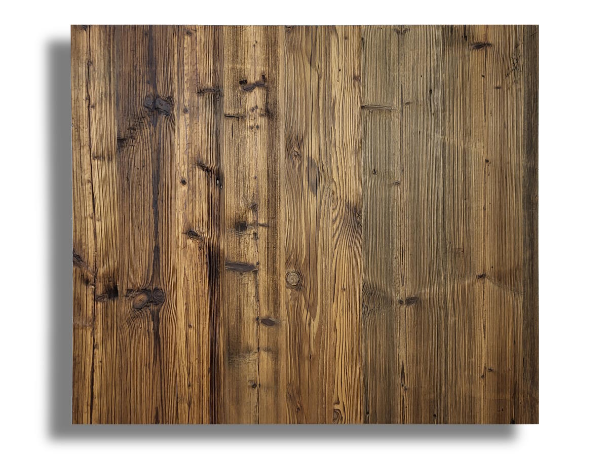 Altholzplatte Sonnenverbrannt Braun