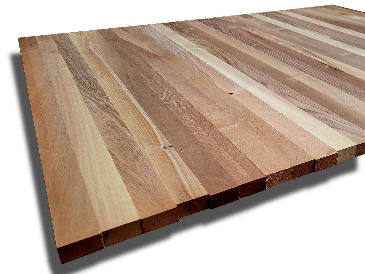 1-Schicht Massivholzplatte Walnuss