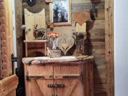 Altholzplatte Sonnenverbrannt Braun