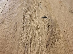 Altholzplatte Eiche Gehackt