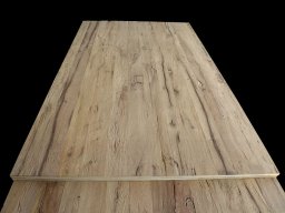 Altholzplatte Eiche Gehackt