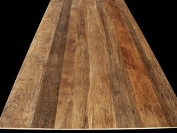 Altholzplatte Eiche Originaloberfläche - Lamellen durchgehend