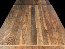 Altholzplatte Eiche Originaloberfläche - Lamellen durchgehend