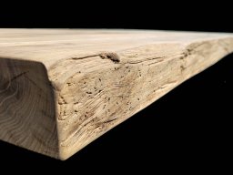 Altholztisch Blockwand-X-Form