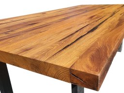 Altholztisch Eiche geschliffen und geölt