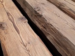 Altholzbalken Fichte/Tanne/Kiefer gebürstet