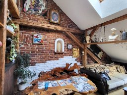 Altholzbalken Fichte/Tanne/Kiefer gebürstet