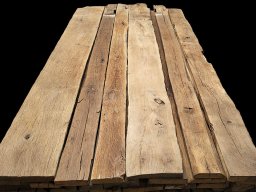 Eiche Originaloberfläche unbesäumt, gebürstet