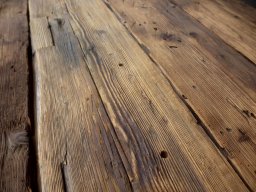 Original gehackt dunkel, unbesäumt