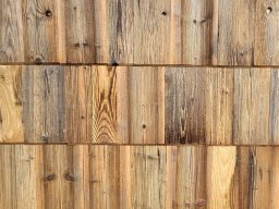 Schindeln aus Altholz "Attersee" - Braun gebürstet