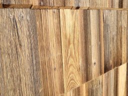 Schindeln aus Altholz "Attersee" - Braun gebürstet