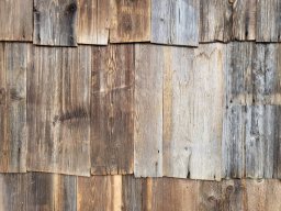 Produkte &raquo; Wand- und Deckenverkleidung &raquo; Schindeln aus Altholz &raquo; Schindeln verwittert "Mondsee"