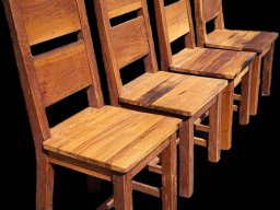 Produkte &raquo; Altholztische und -platten &raquo; Stühle aus Altholz