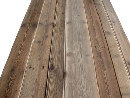 Sonnenverbrannt Braun mit Nut+Feder